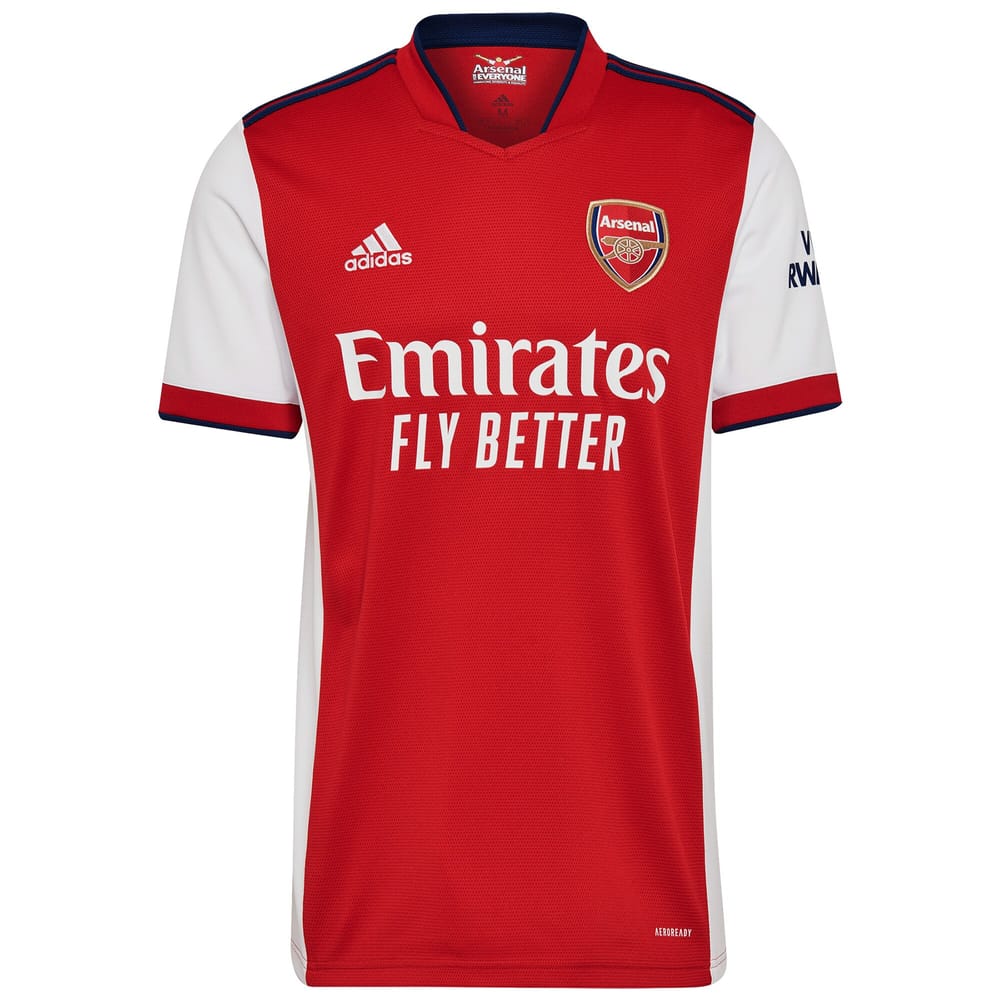 Premier League Arsenal Home Jersey Shirt 2021-22 player Pepe 19 printing for Men