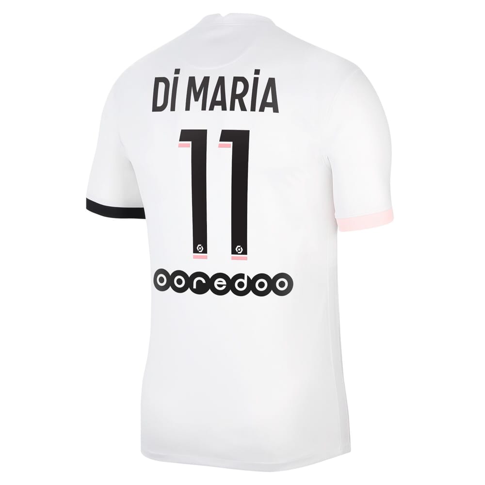 Ligue 1 Paris Saint-Germain Away Jersey Shirt 2021-22 player Di Maria 11 printing for Men