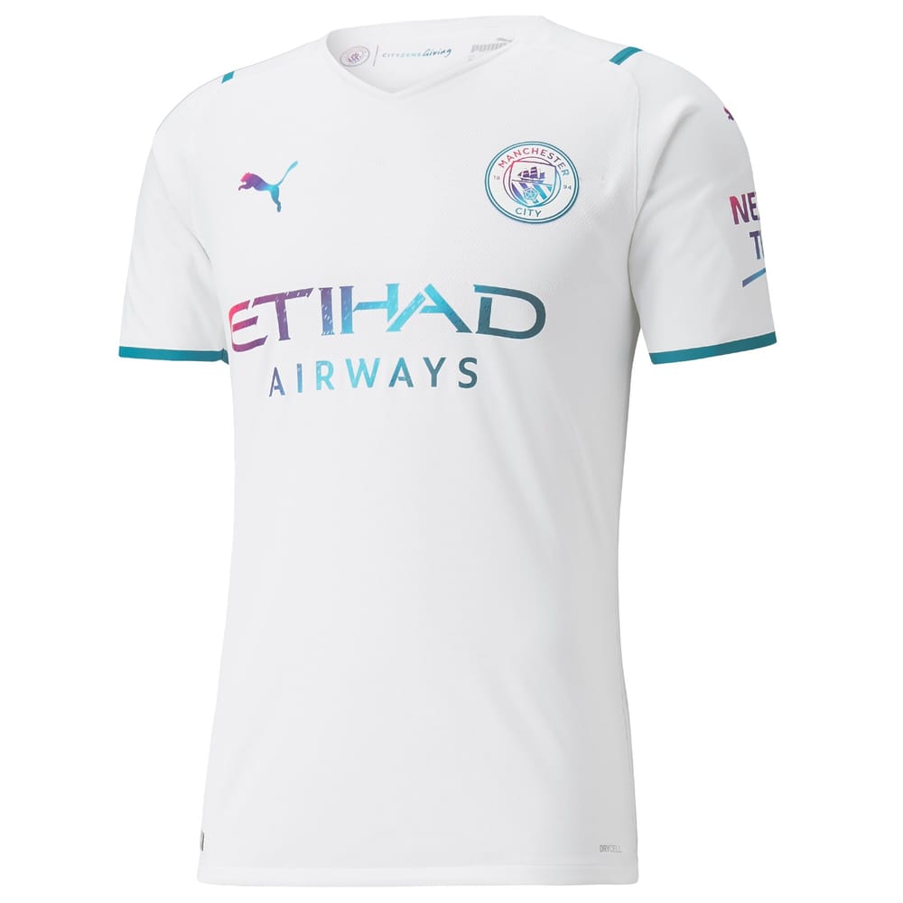 Premier League Manchester City Away Jersey Shirt 2021-22 player De Bruyne 17 printing for Men