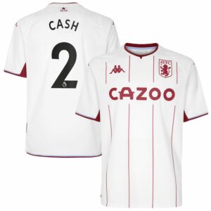 Premier League Aston Villa Away Jersey Shirt 2021-22 player Cash 2 printing for Men