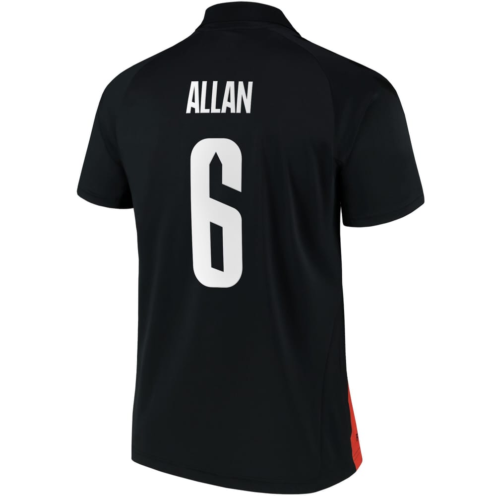 Premier League Everton Away Jersey Shirt 2021-22 player Allan 6 printing for Men