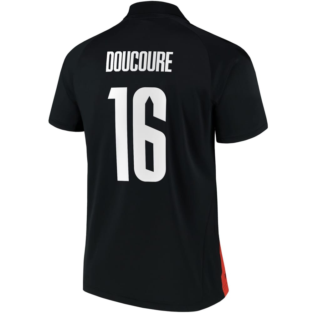 Premier League Everton Away Jersey Shirt 2021-22 player Doucoure 16 printing for Men