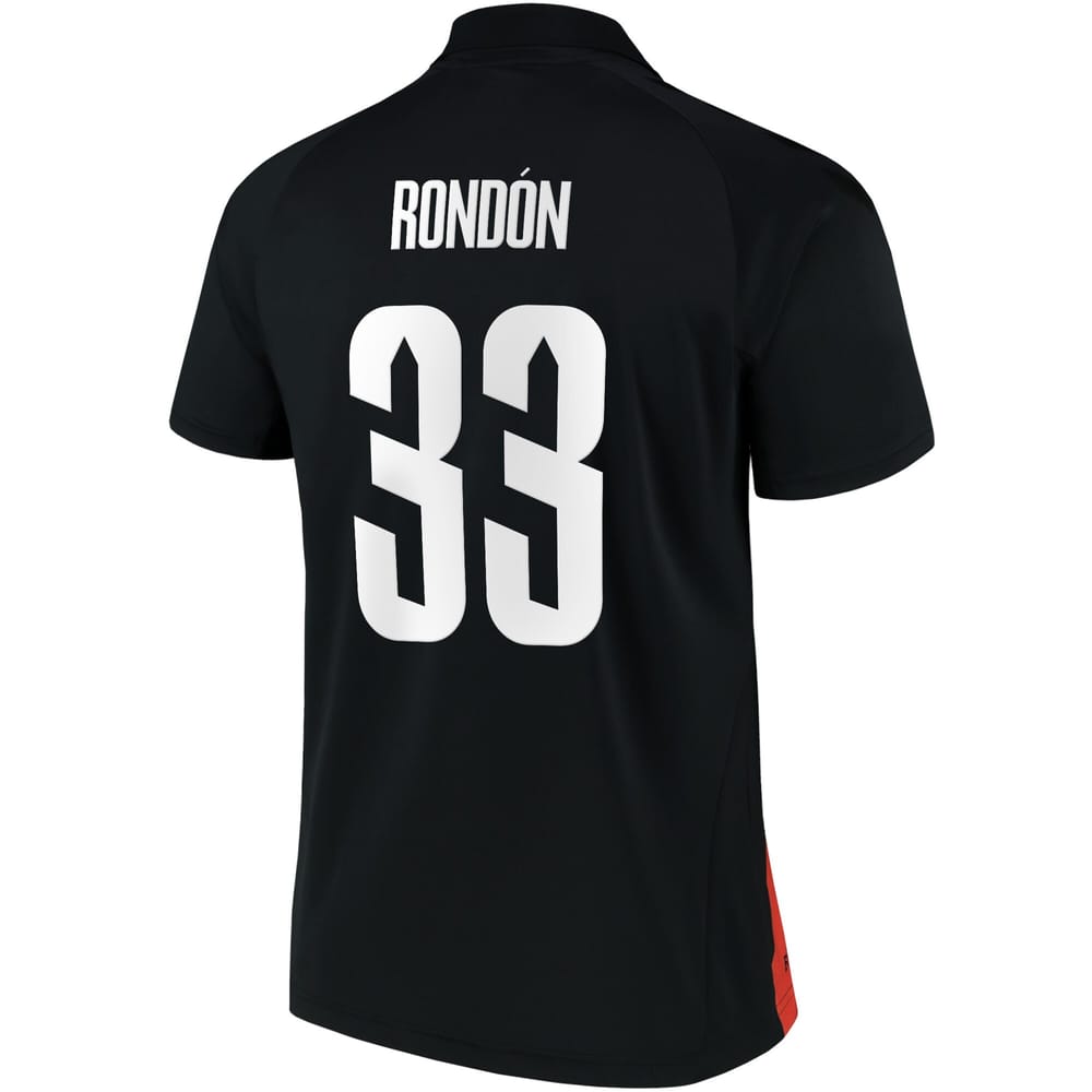 Premier League Everton Away Jersey Shirt 2021-22 player Rondón 33 printing for Men