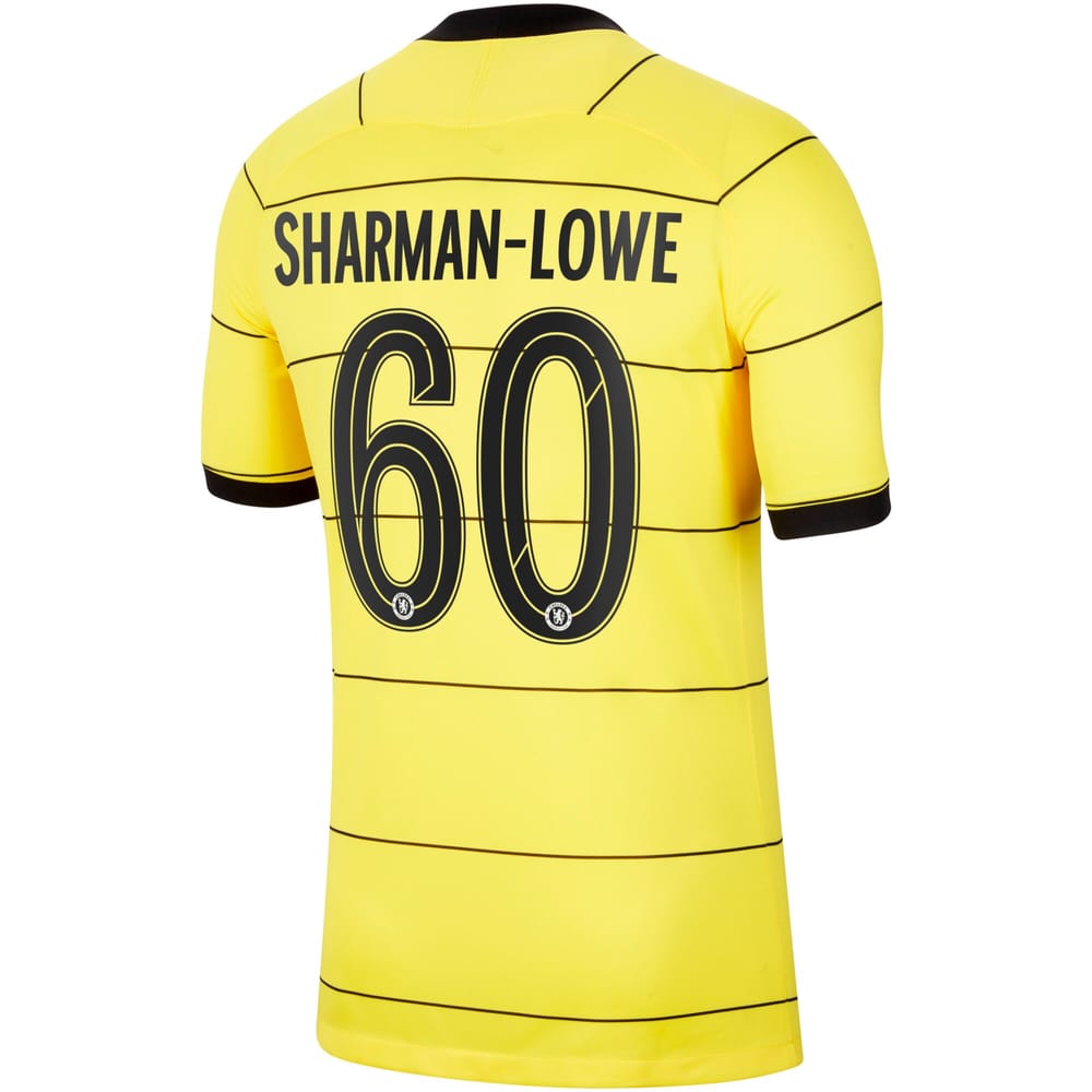 Premier League Chelsea Away Jersey Shirt 2021-22 player Sharman-lowe 60 printing for Men