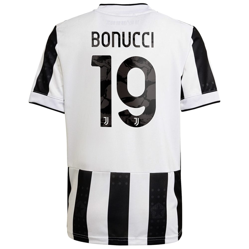 Serie A Juventus Home Jersey Shirt 2021-22 player Bonucci 19 printing for Men