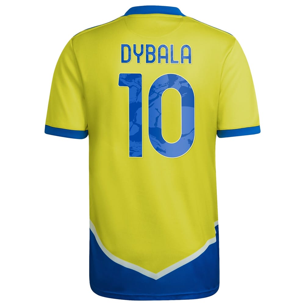 Serie A Juventus Third Jersey Shirt 2021-22 player Dybala 10 printing for Men