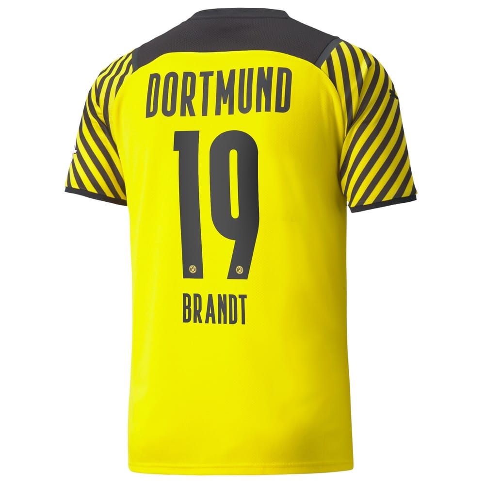 Bundesliga Borussia Dortmund Home Jersey Shirt 2021-22 player Bo 19 printing for Men