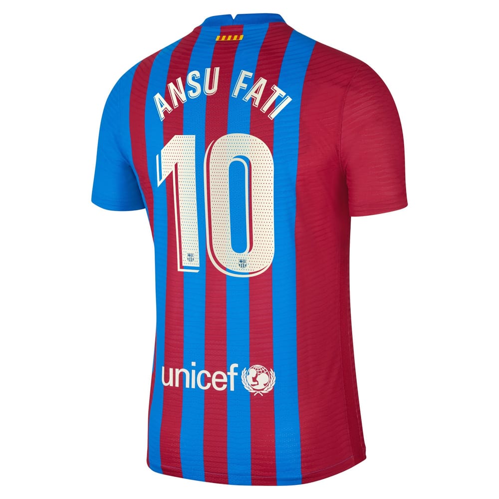 ansu fati jersey 10