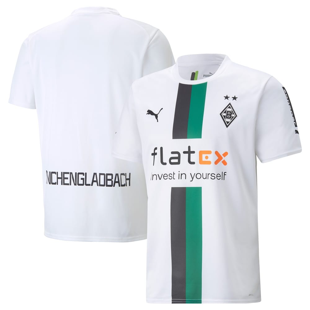 Bundesliga Borussia Monchengladbach Home Jersey Shirt 2022-23 player Bo printing for Men