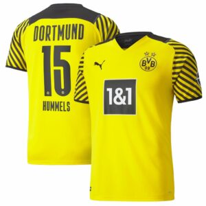Bundesliga Borussia Dortmund Home Jersey Shirt 2021-22 player Bo 15 printing for Men