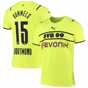 Bundesliga Borussia Dortmund Jersey Shirt 2021-22 player Bo 15 printing for Men