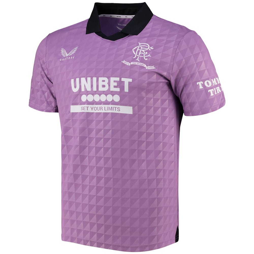 Scottish Premiership Rangers FC Third Jersey Shirt 2021-22 for Men