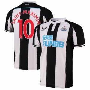 Premier League Newcastle United Home Jersey Shirt 2021-22 for Men