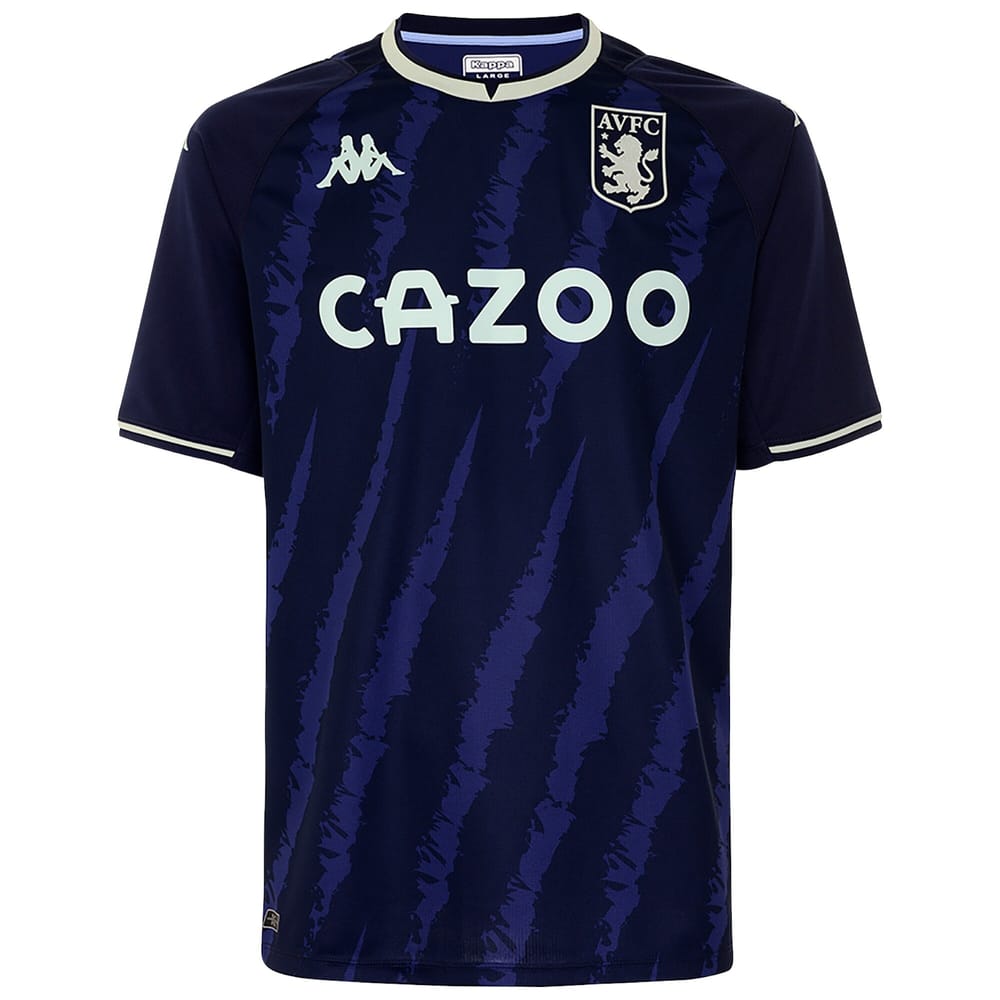 Premier League Aston Villa Third Jersey Shirt 2021-22 player Coutinho 23 printing for Men