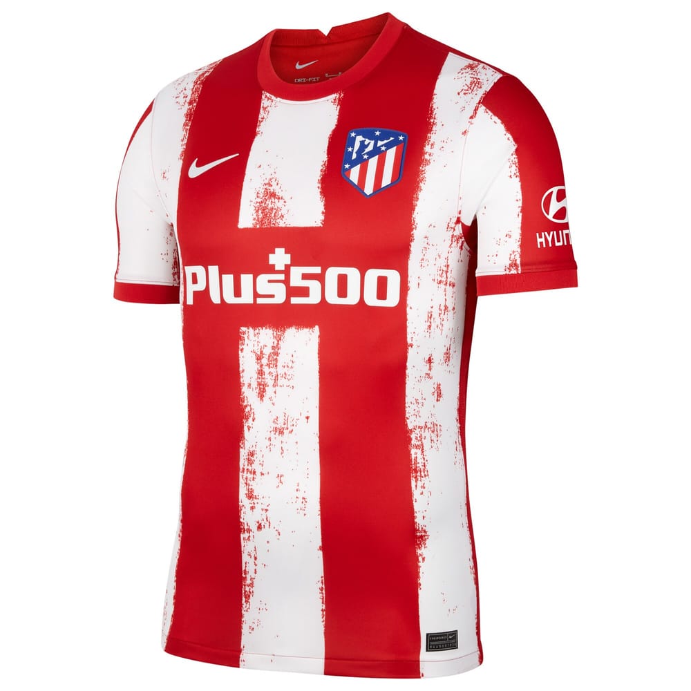 La Liga Atletico de Madrid Home Shirt 2021-22 player Reinildo 23 printing for Men