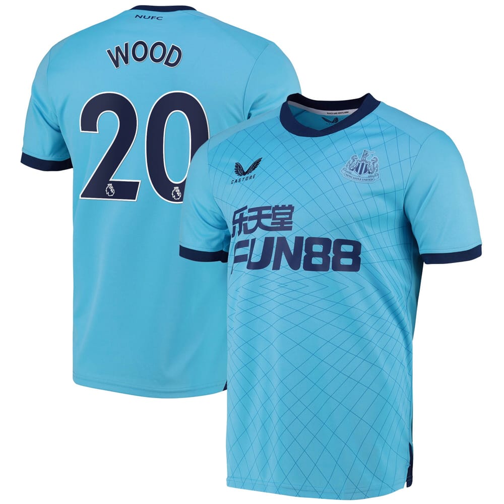 Premier League Newcastle United Third Jersey Shirt 2021-22 for Men