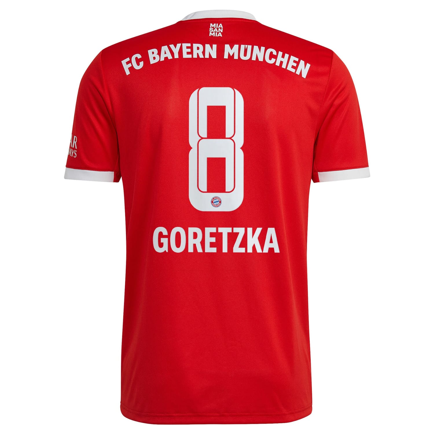 Bundesliga Bayern Munich Home Jersey Shirt 2022-23 player Goretzka 8 printing for Men
