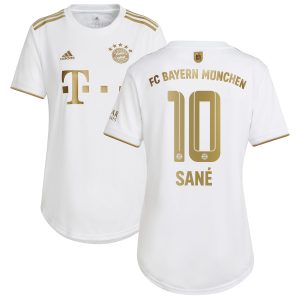 FC Bayern Away Shirt 2022-23 - Womens with Sané 10 printing