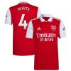 Premier League Arsenal Home Jersey Shirt 2022-23 player White 4 printing for Men