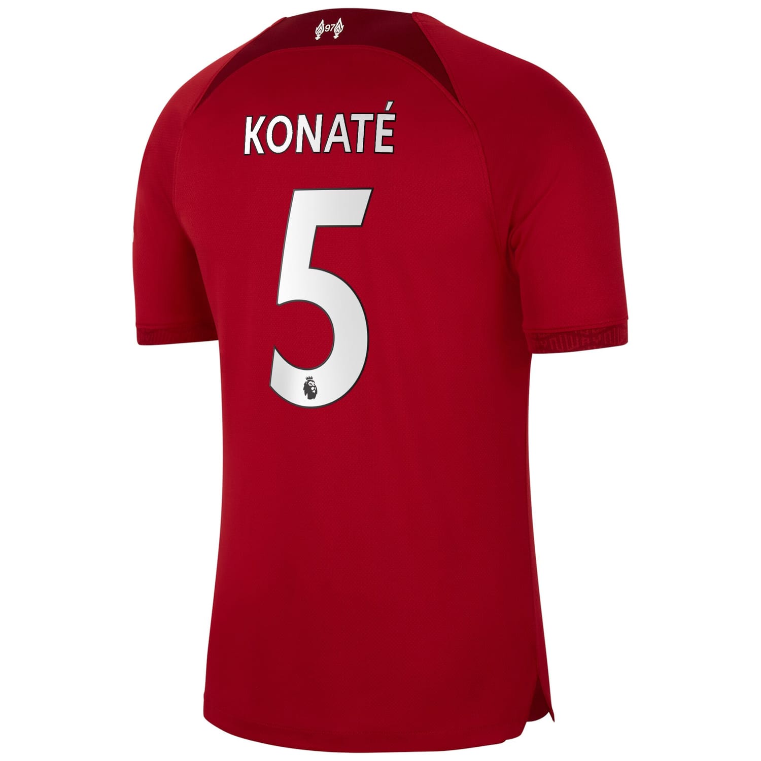 Premier League Liverpool Home Jersey Shirt 2022-23 player Konaté 5 printing for Men