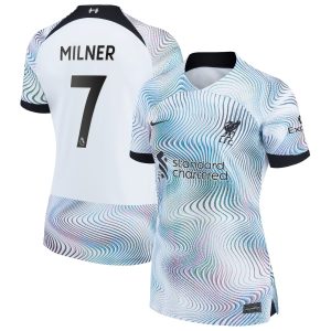 Liverpool Away Shirt 2022-23 - Womens with Milner 7 printing