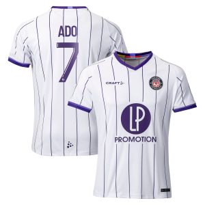 Toulouse Football Club Home Shirt 2022-23 - Womens with Ado 7 printing