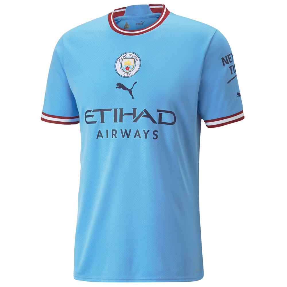 Premier League Manchester City Home Jersey Shirt 2022-23 player João Cancelo 27 printing for Men