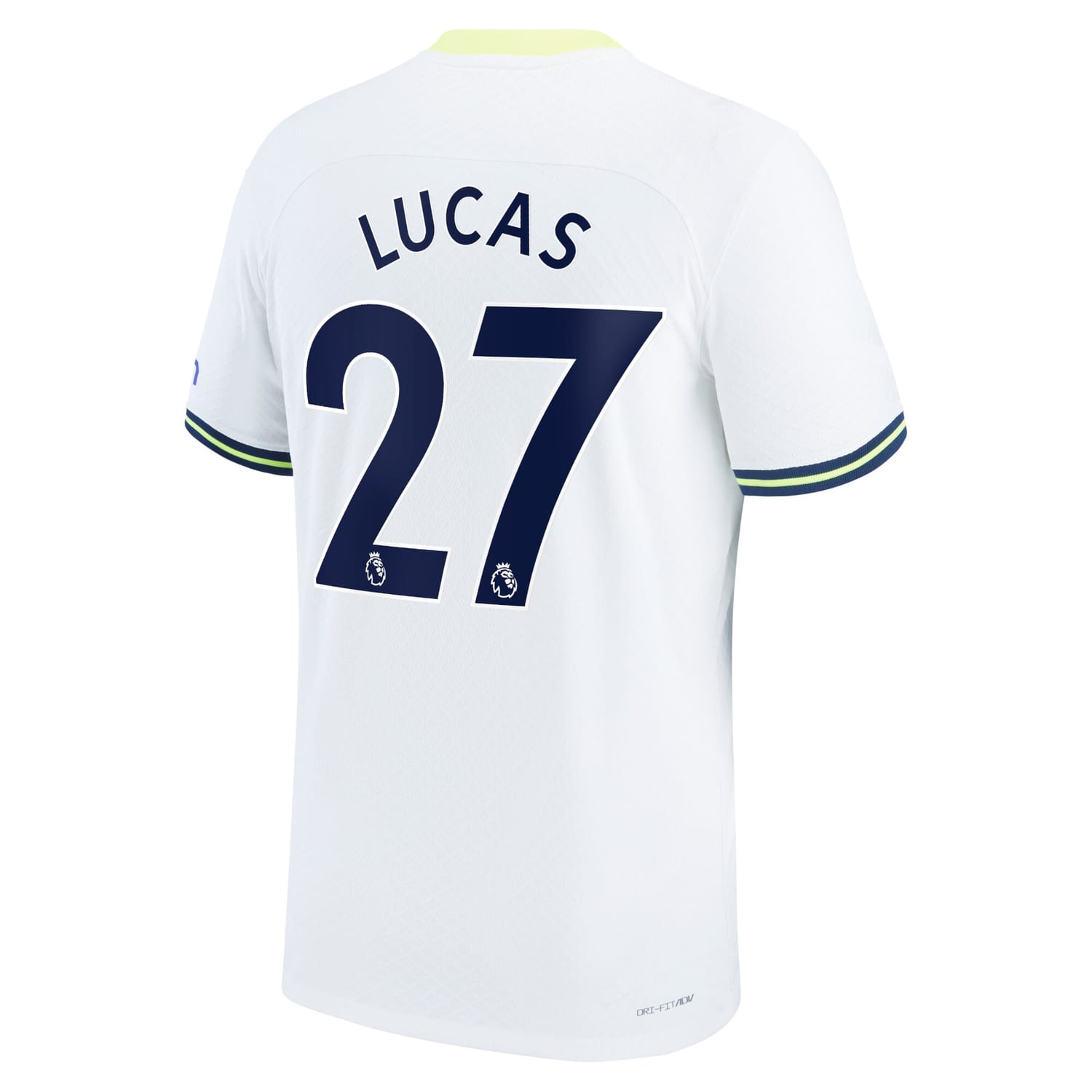 Premier League Tottenham Hotspur Home Jersey Shirt 2022-23 player Lucas 27 printing for Men