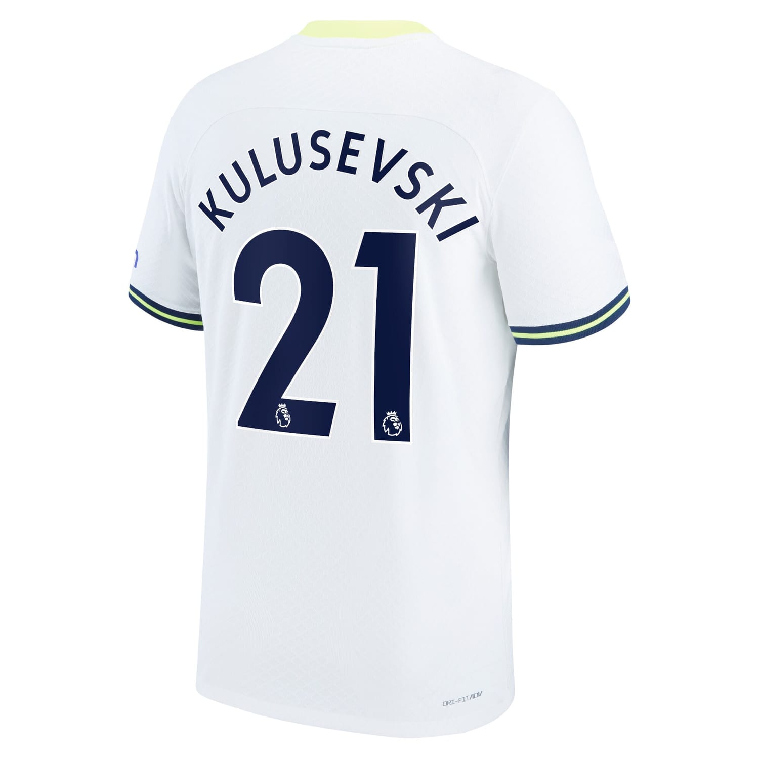 Premier League Tottenham Hotspur Home Jersey Shirt 2022-23 player Kulusevski 21 printing for Men