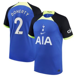 Tottenham Hotspur Away Shirt 2022-23 - Mens with Doherty 2 printing