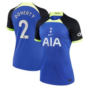 Tottenham Hotspur Away Shirt 2022-23 - Womens with Doherty 2 printing