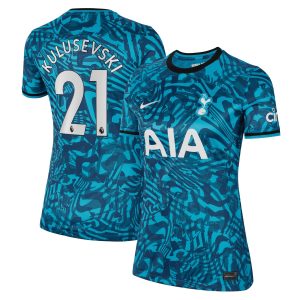 Tottenham Hotspur Third Shirt 2022-23 - Womens with Kulusevski 21 printing