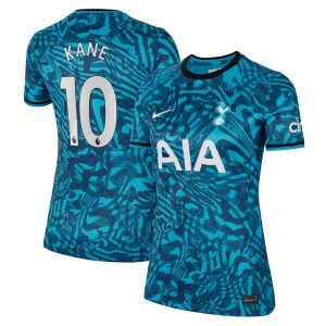 Tottenham Hotspur Third Shirt 2022-23 - Womens with Kane 10 printing