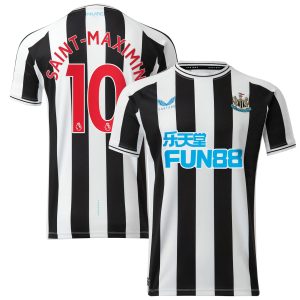 Newcastle United Home Shirt 2022-23 with Saint-Maximin 10 printing