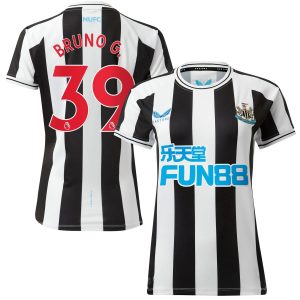 Newcastle United Home Shirt 2022-23 - Womens with Bruno G. 39 printing