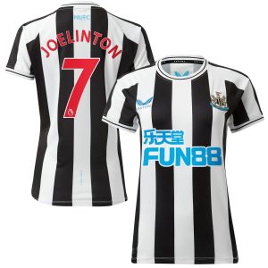 Newcastle United Home Shirt 2022-23 - Womens with Joelinton 7 printing