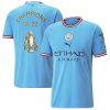 Premier League Manchester City Home Jersey Shirt 2022-23 player Champions 22 printing for Men