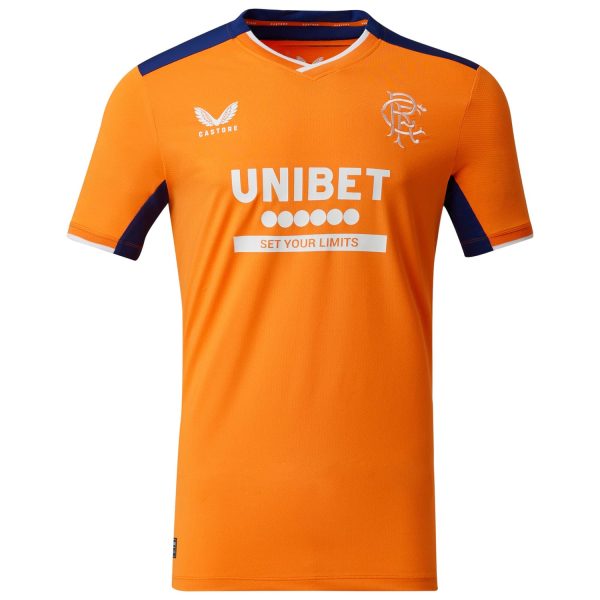 Scottish Premiership Rangers FC Third Jersey Shirt 2022-23 player Kent 14 printing for Men