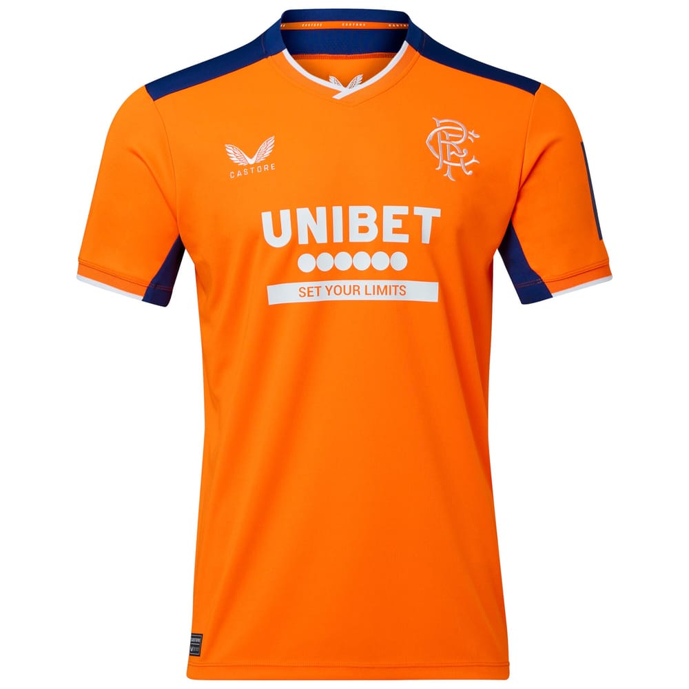 Scottish Premiership Rangers FC Third Jersey Shirt 2022-23 player Ramsey 16 printing for Men