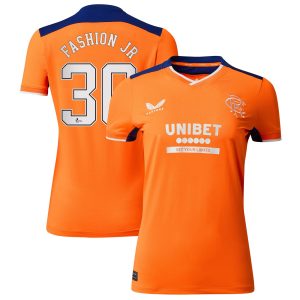 Glasgow Rangers Third Shirt 2022-23 - Womens with Fashion Jr 30 printing