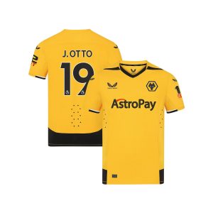 Wolverhampton Wanderers Home Pro Shirt 2022-23 with J.Otto 19 printing