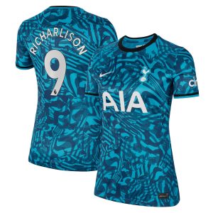 Tottenham Hotspur Third Shirt 2022-23 - Womens with Richarlison 9 printing