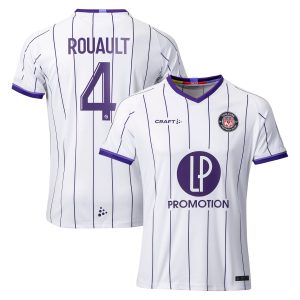 Toulouse Football Club Home Shirt 2022-23 - Womens with Rouault 4 printing