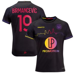 Toulouse Football Club Away Shirt 2022-23 - Womens with Birmancevic 19 printing