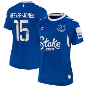 Everton WSL Home Shirt 2022-23 - Womens with Beever-Jones 15 printing