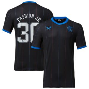 Glasgow Rangers Fourth Pro Shirt 2022-23 with Fashion Jr 30 printing