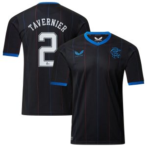 Glasgow Rangers Fourth Shirt 2022-23 with Tavernier 2 printing