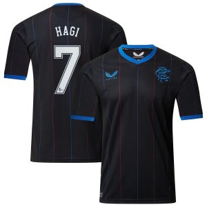 Glasgow Rangers Fourth Shirt 2022-23 with Hagi 7 printing