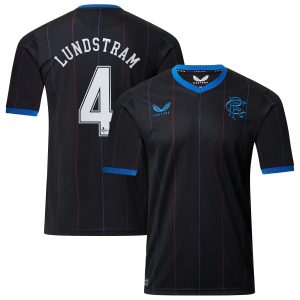 Glasgow Rangers Fourth Shirt 2022-23 with Lundstram 4 printing
