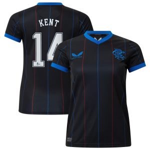 Glasgow Rangers Fourth Shirt 2022-23 - Womens with Kent 14 printing